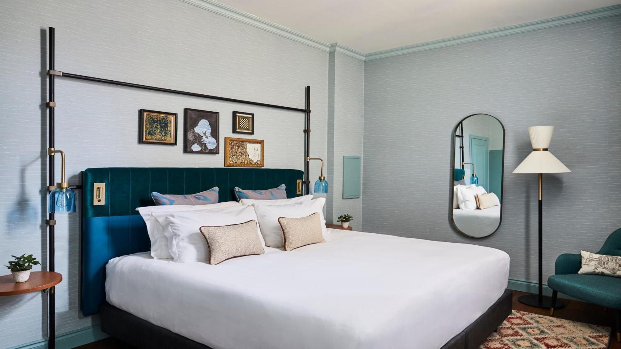 Suite mit 1 Schlafzimmer, Kingsize-Bett und Wohnbereich