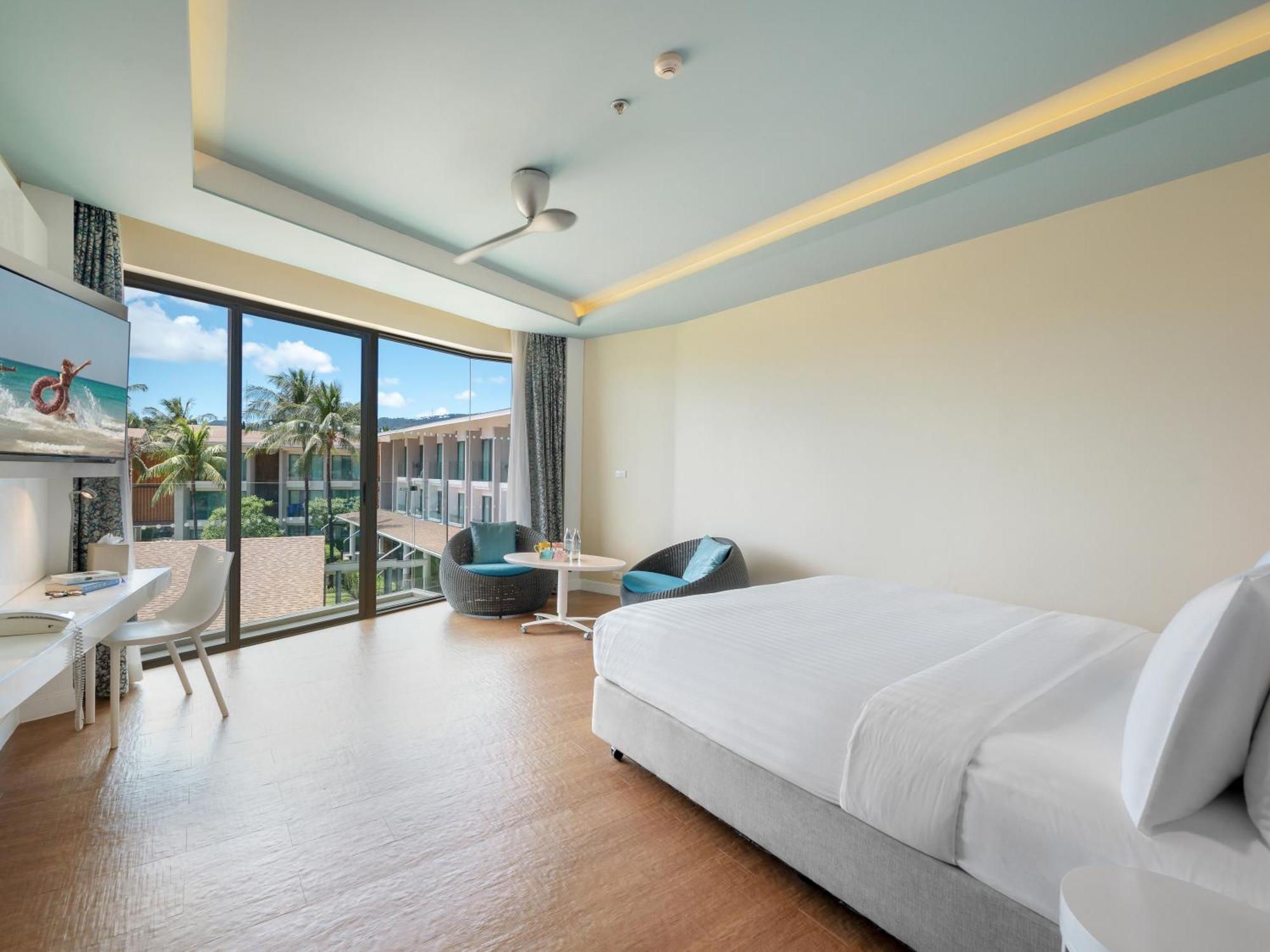 Deluxe Eckzimmer mit Kingsize-Bett