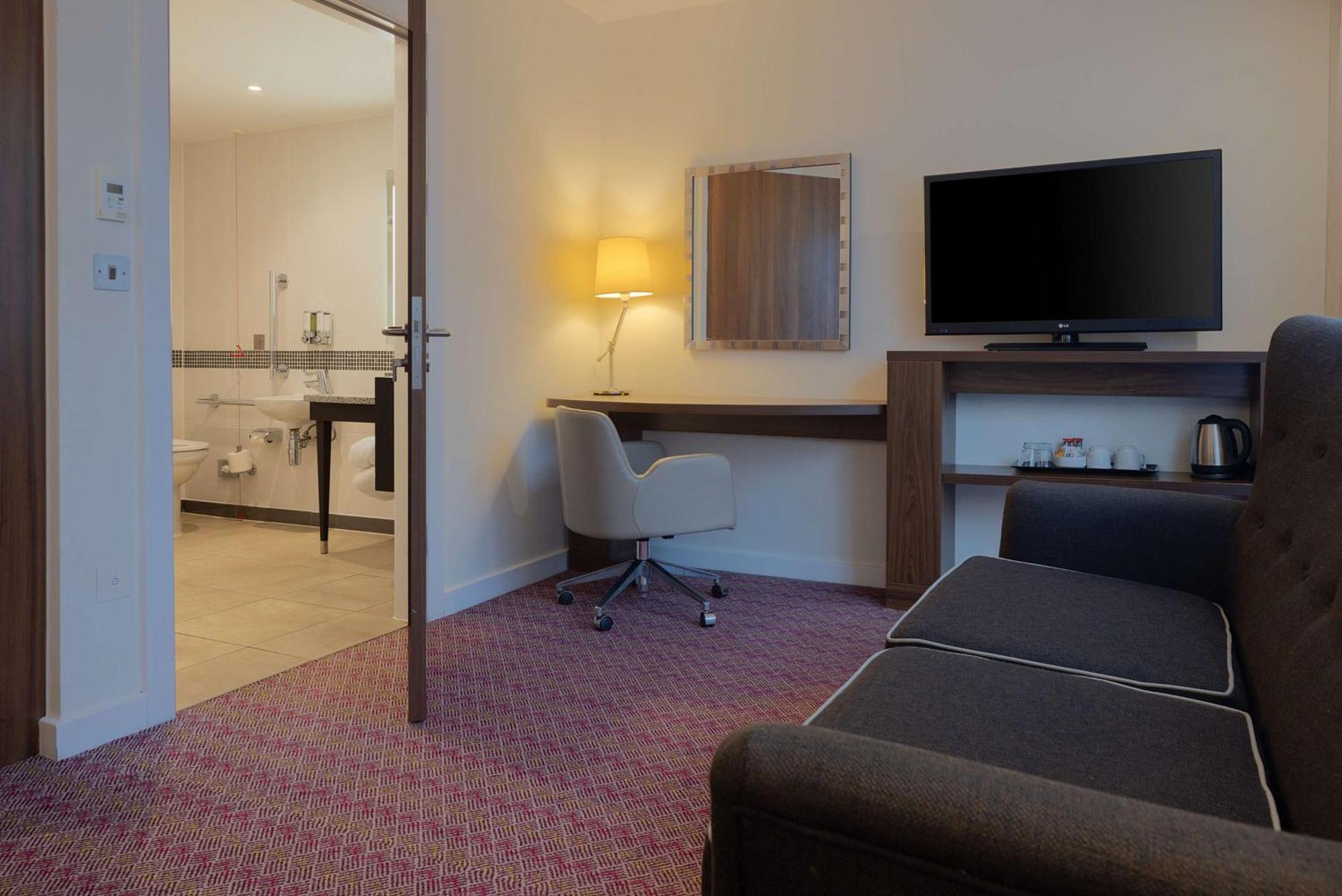 Quarto com Cama Queen-size e Vista da Cidade - Acessível para Hóspedes com Mobilidade Reduzida