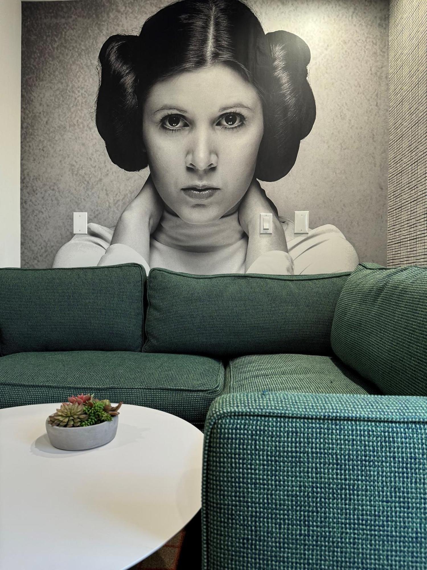 Hébergement Lit King-Size Star Wars - Vue sur Panneau