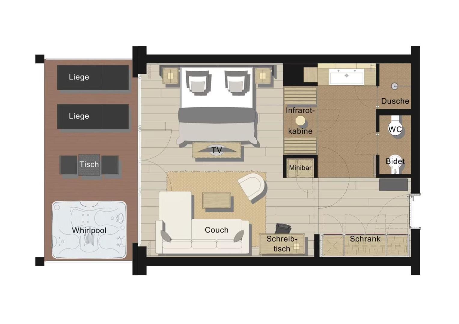 Double Room with Spa Bath
