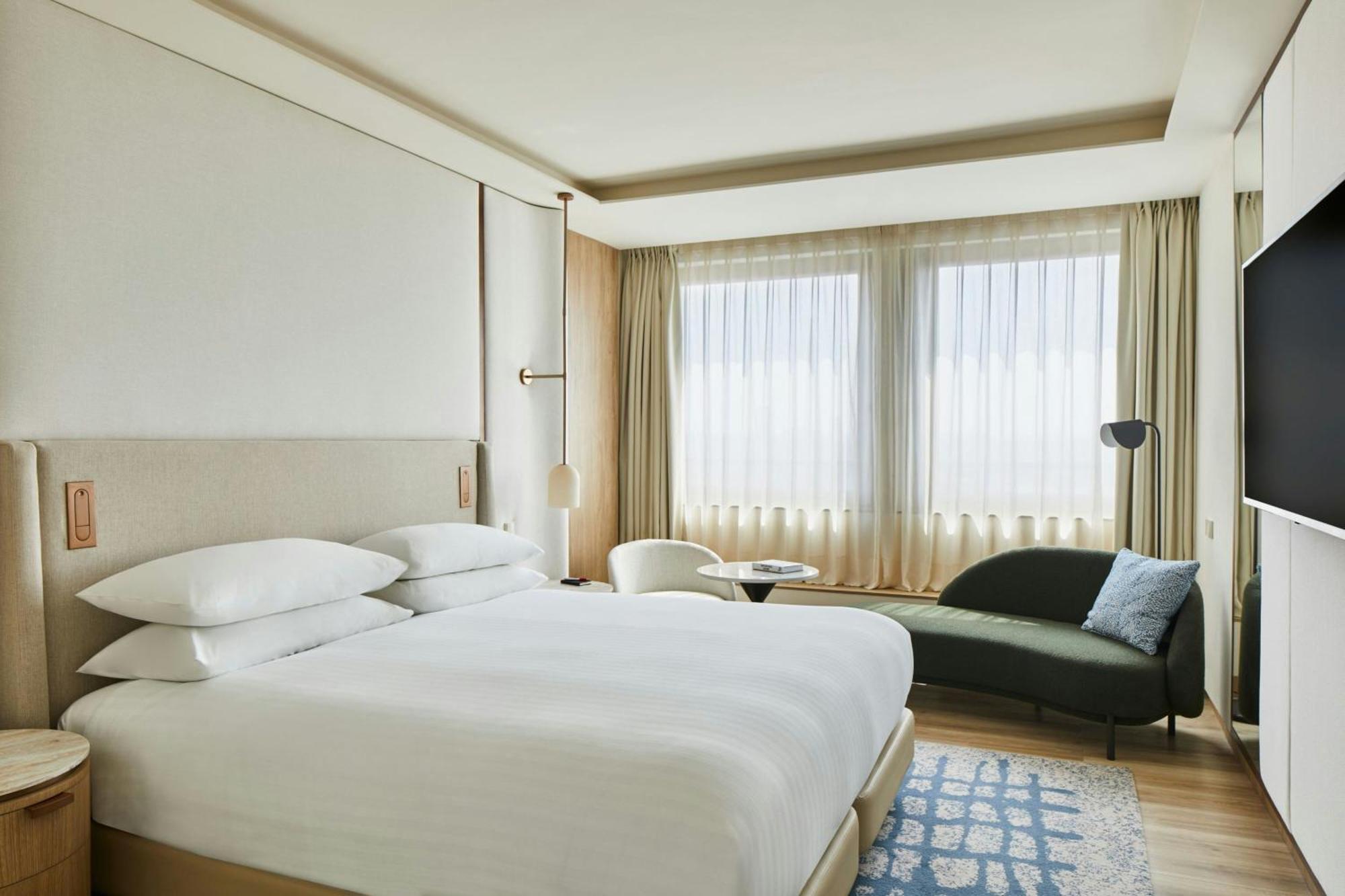 Suite King de 1 Quarto com Sofá-Cama e Vista Cidade