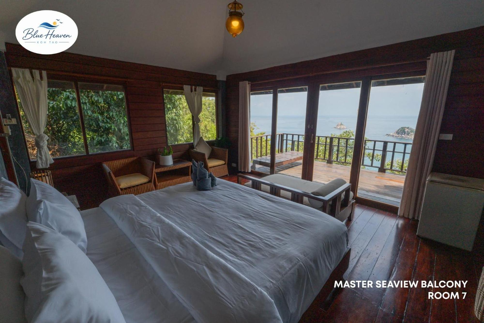 Master Bungalow met Balkon en Uitzicht op Zee