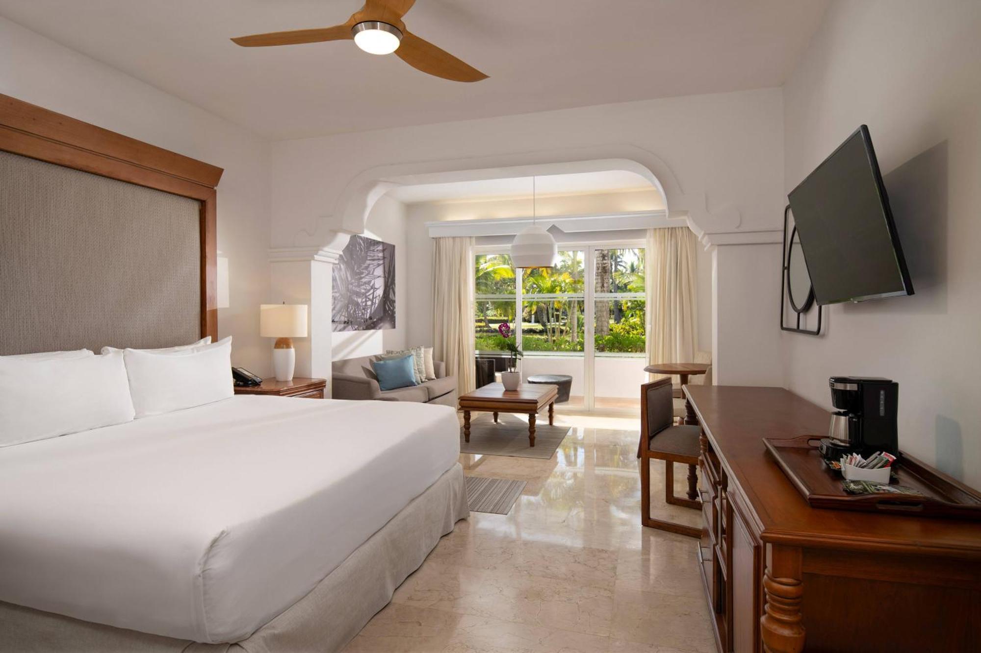 Junior Suite The Level mit Gartenblick