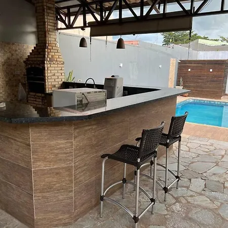Casa agradável com piscina e área de laser-2