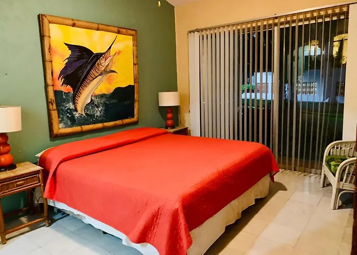 Villa Para 8P 6A 2M Dentro Del Hotel A Un Costado Del Krystal Ixtapa Cuenta Con Playa Y Wifi (Adults Only)