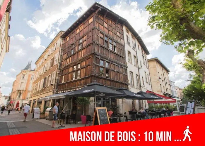Legend Majestic - Parking Privé GRATUIT- Climatisation - Gare - Centre Ville