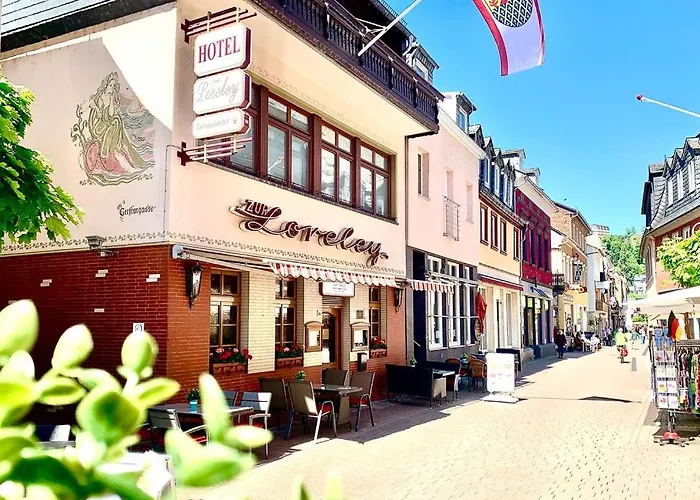 Hotel Zur Loreley Garni Mit Grossem Fahrradraum
