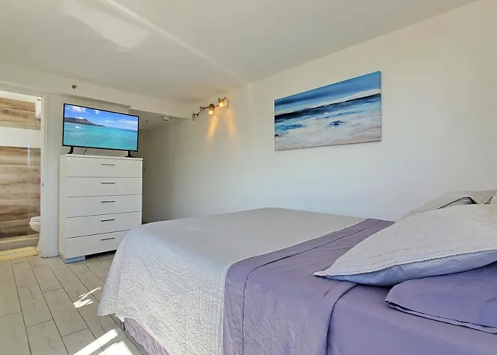 Waikiki Beach Modern Studio No Resort Fee Best Location