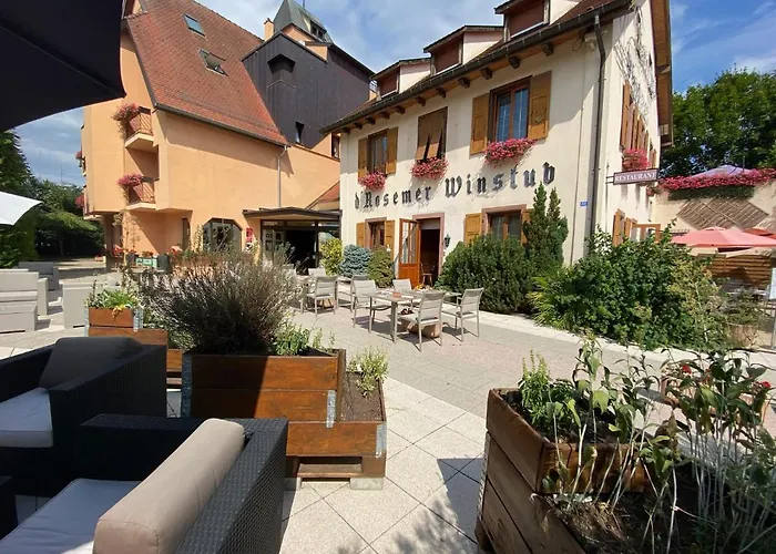 Le Rosenmeer - Hotel Restaurant, au coeur de la route des vins d'Alsace