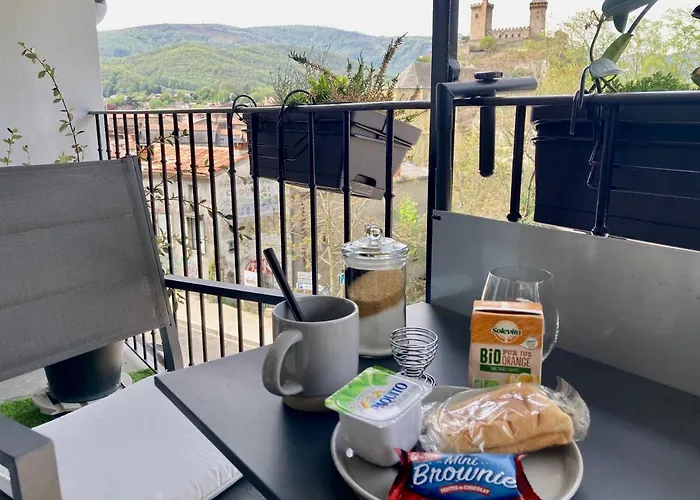 Aux 4 Logis - Studio Le Roof - Une Vue Splendide - Petit Dejeuner Offert 1Ere Nuit
