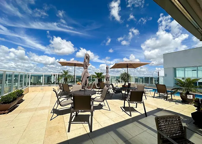 Flat Confortavel, Grande E Completo Para Familia Ou A Trabalho, Ao Lado Dos Ministerios E Esplanada, Lazer Completo E Academia, Em Saint Moritz Brasilia Hotel