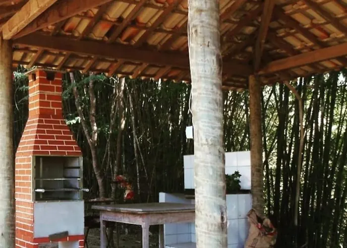 Quarto na Pousada Quilombo do Mato Dentro