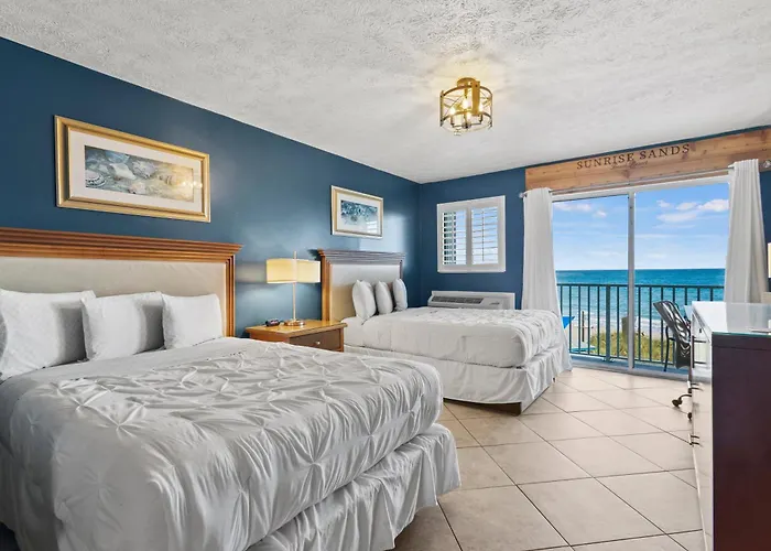 Ocean View Hotel Room With Balcony- 2 Full Beds #22