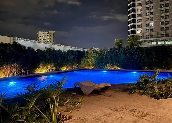 1-Br Suite With 2 Beds & Mountain Views In Aeon Towers Beside Abreeza Mall 100Mbps Wifi