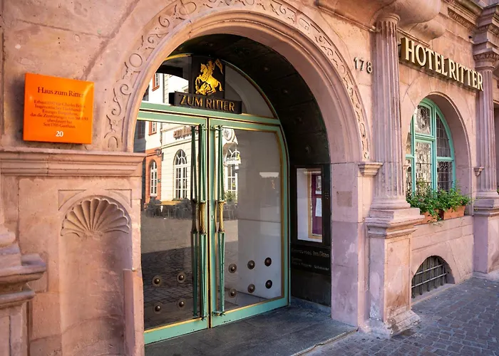 Hotel Zum Ritter St Georg - Oldest Residential Building In Heidelberg Since 1592