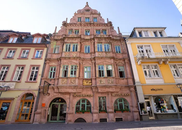 Hotel Zum Ritter St Georg - Oldest Residential Building In Heidelberg Since 1592