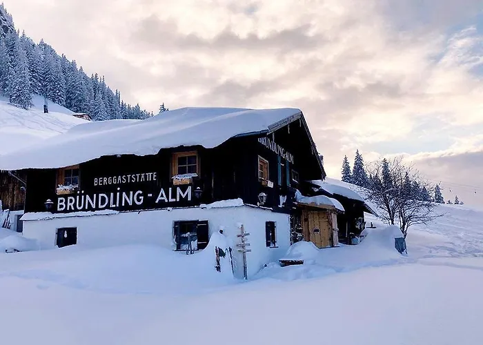 Bruendling-Alm Berggasthof Auf 1167M Auf Dem Hochfelln