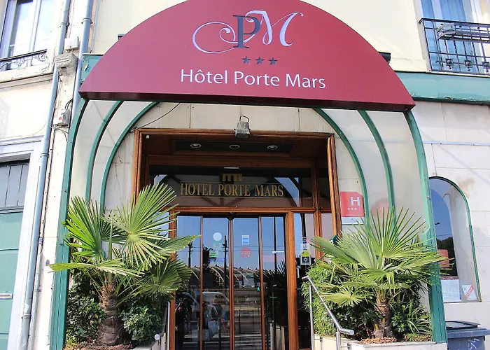 Hôtel Porte Mars Reims Gare centre