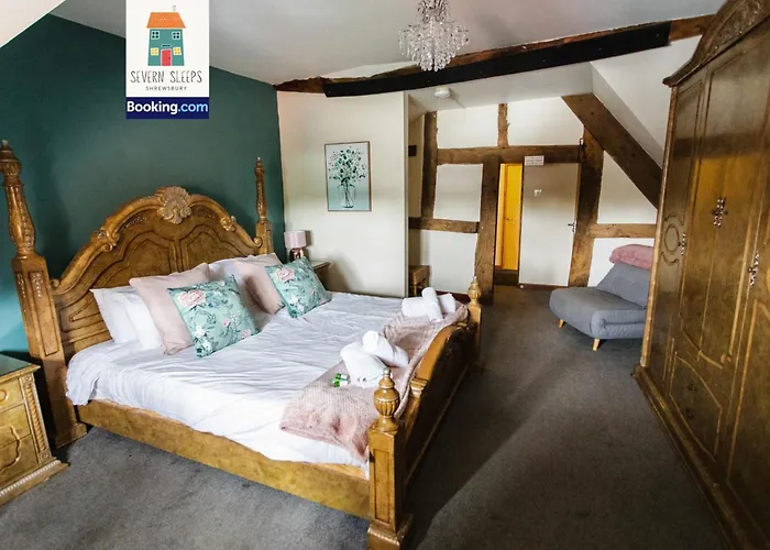 Five Guest Rooms In Tudor House Frankwell Shrewsbury With Free Wifi