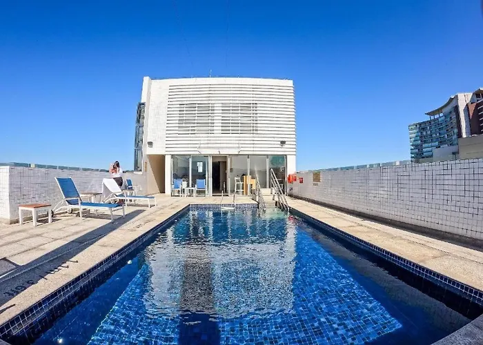Helbor Stay Gonzaga - Suite Moderna A 5 Min Da Praia