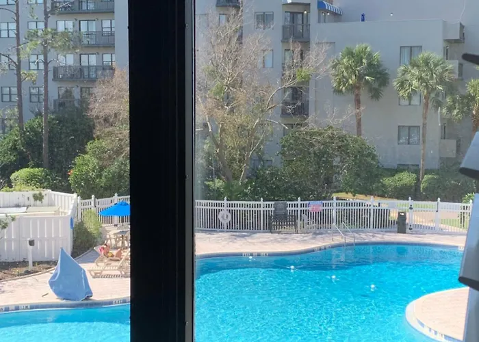 Great Location Studio Pool/Lake View Orlando I-Drive