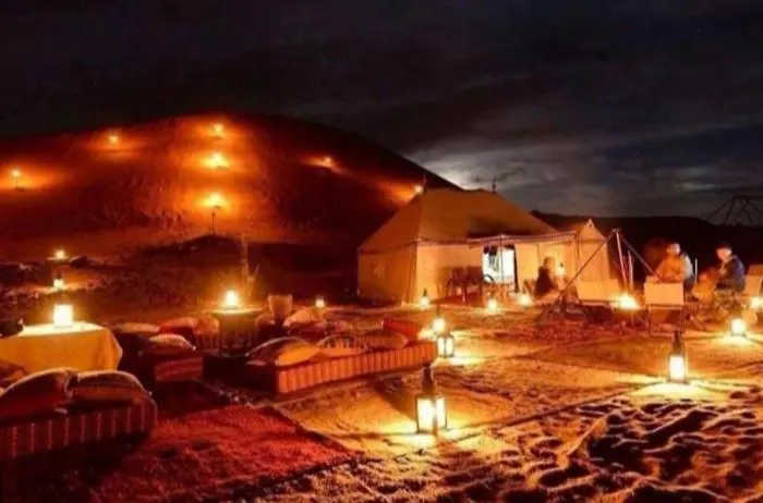 Desert Berber Fire-Camp
