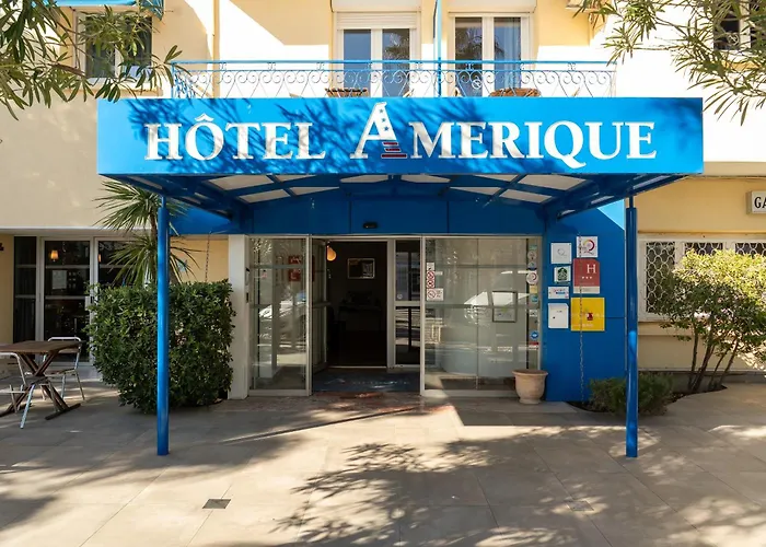 Amerique Hotel Palavas - Piscine - Plage