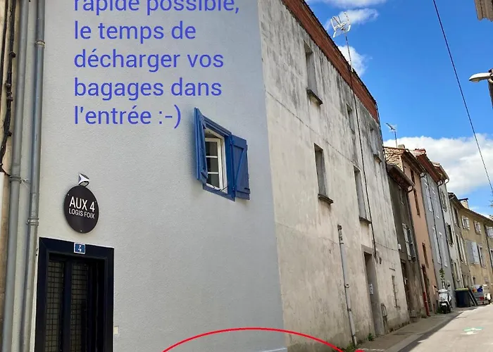 AUX 4 LOGIS Appart-hotel - Studio Le Flore - Petit déjeuner inclus 1ère nuit