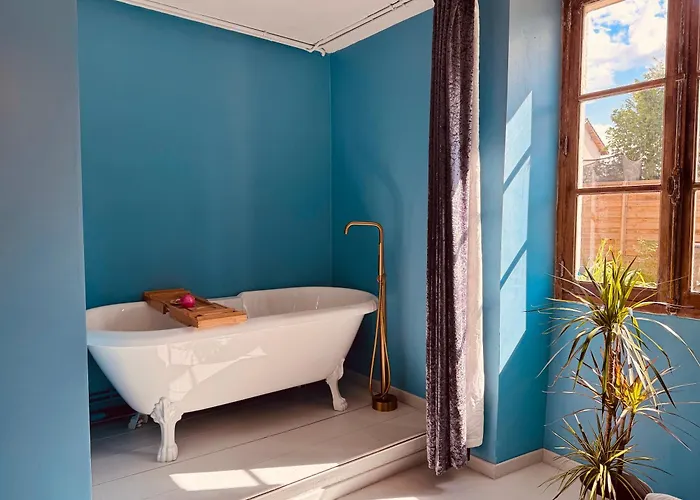 Suite Privée, Bain, Kitchenette, en Champagne