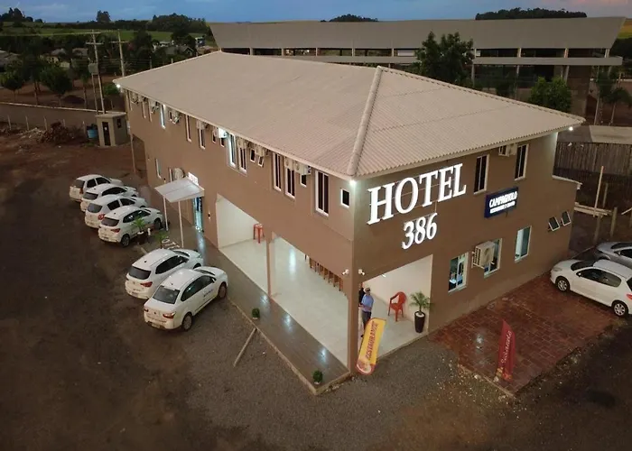 Hotel 386, lugar tranquilo e preço acessível