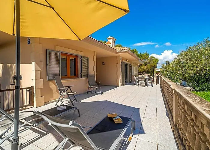 Villa Can Canta Natura Park House At Platja De Muro Beach