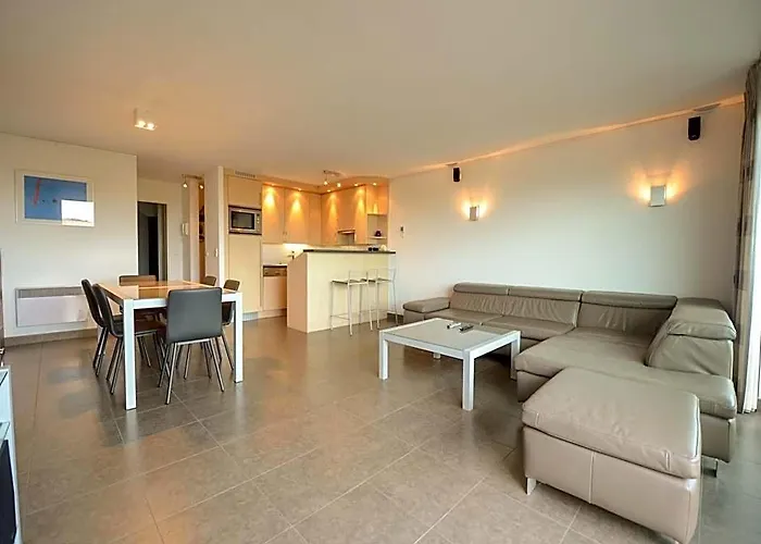 Apartment On Belgian Coast With Sea View