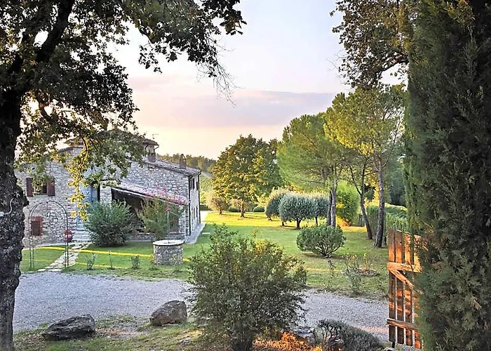 Villa In Chianti With Pool Tennis Court
