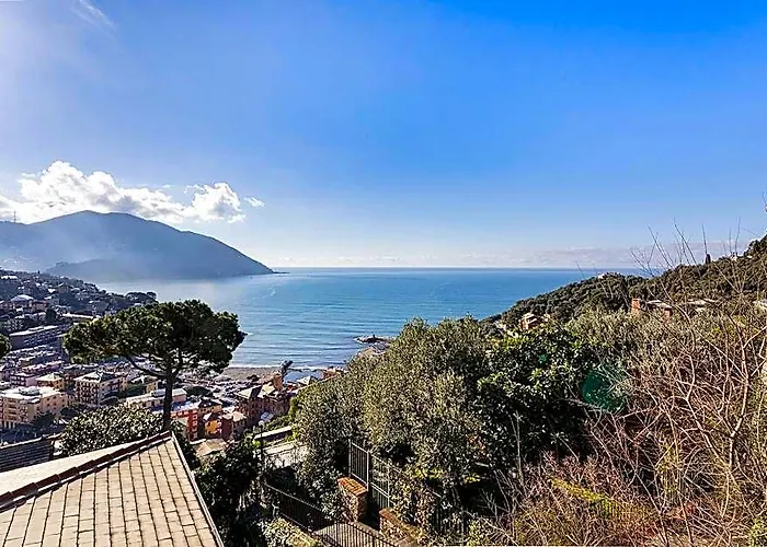 Seaview Apartment With Garden In Recco By Wonderful Italy