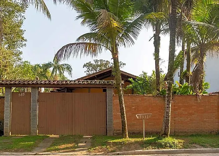Casa Pe Na Areia No Barra Do Una Em Sao Sebastiao