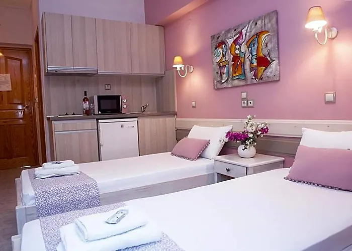 Nontas Home - Studios With Sea & Mountain View