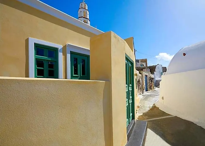 Yellow Orchid Cycladic House