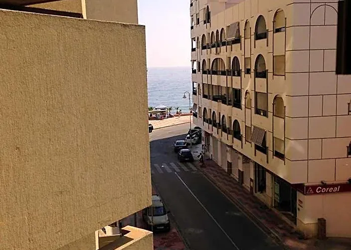 Apartamento 1A Linea Playa Com Piscina Almunecar