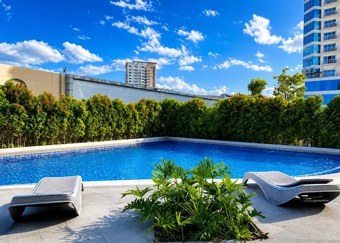 1-Br Suite With 2 Beds & Mountain Views In Aeon Towers Beside Abreeza Mall 100Mbps Wifi