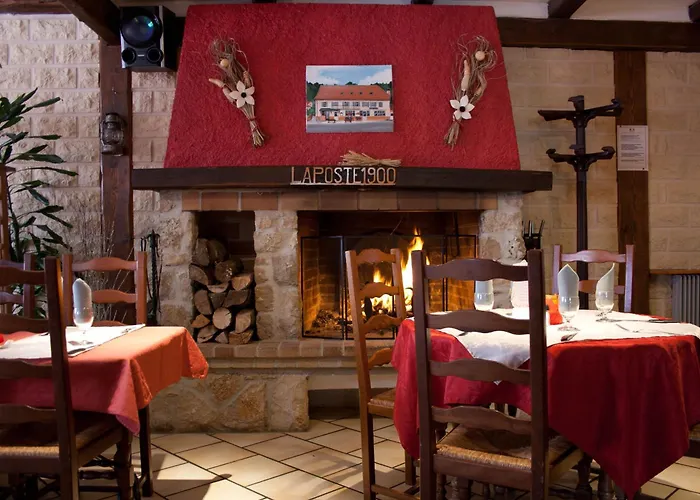 hôtel bar restaurant de la poste le 1900
