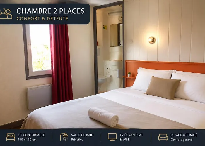 Appart'Hôtel Troyes CH grand lit 2